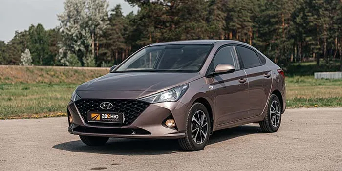 Hyundai Solaris (коричневый) ㅤ в аренду