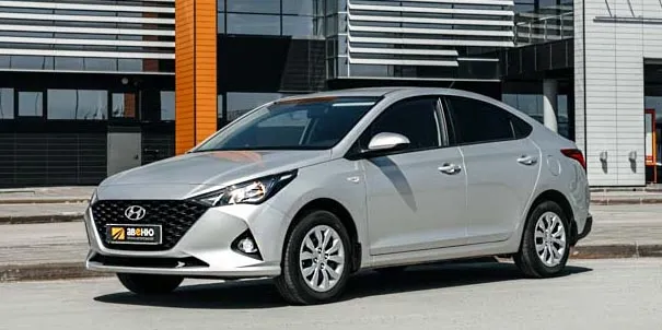 Hyundai Solaris (серый) в аренду