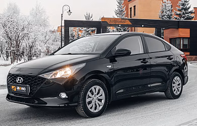 Hyundai Solaris (черный)