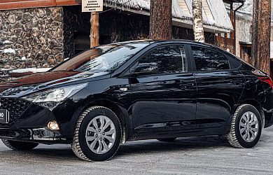 Hyundai Solaris (черный, 123 л.с.)