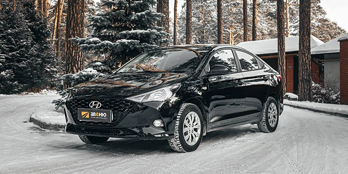 Hyundai Solaris (черный, 123 л.с.) в аренду