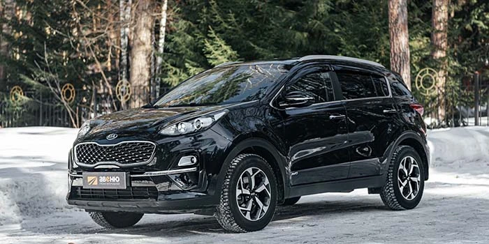 Kia Sportage 4WD (черный) в аренду